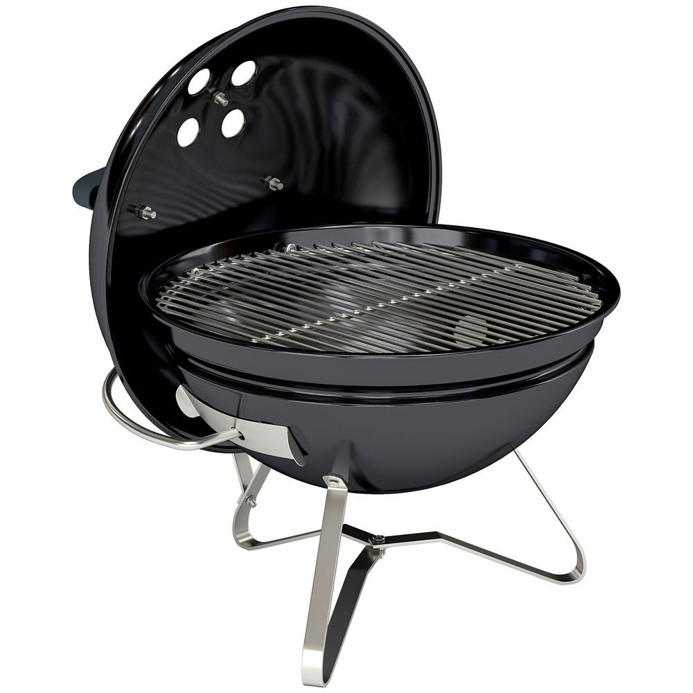 Barbacoa de Carbón Metal, Acero Inoxidable Outsunny