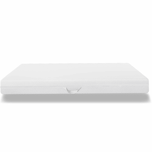 Colchão de espuma 90x200 cm, espessura 20 cm - dureza H3&H2 - feito de fibras laváveis - Branco