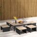 Cojines para Silla Poliéster Outsunny 40x40 Cojines para Silla Poliéster Outsunny 40x40 Crudo
