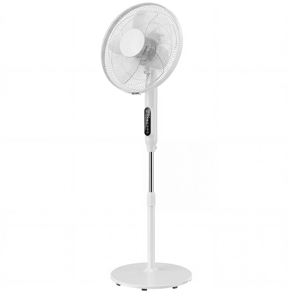 Ventilador de Pie ABS, Acero HOMCOM, hogar - climatización