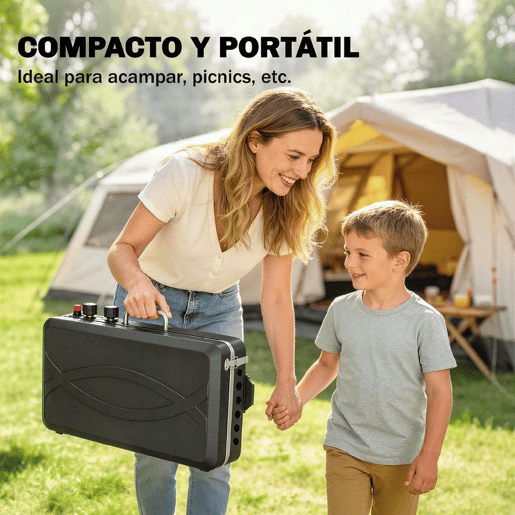 Outsunny Grelhador a Gás Portátil 2 em 1, Grelhador a Gás Propano 7 kW de Mesa ou de Pé com Chapa Grande, Pés Removíveis, Protetores de Vento, para Piqueniques, Camping, Preto