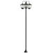 Farola Solar ABS, Aluminio Outsunny Farola Solar ABS, Aluminio Outsunny Negro