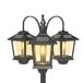 Farola Solar ABS, Aluminio Outsunny Farola Solar ABS, Aluminio Outsunny Negro