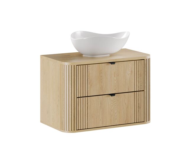 Mueble lavabo individual 80cm Mila Madera