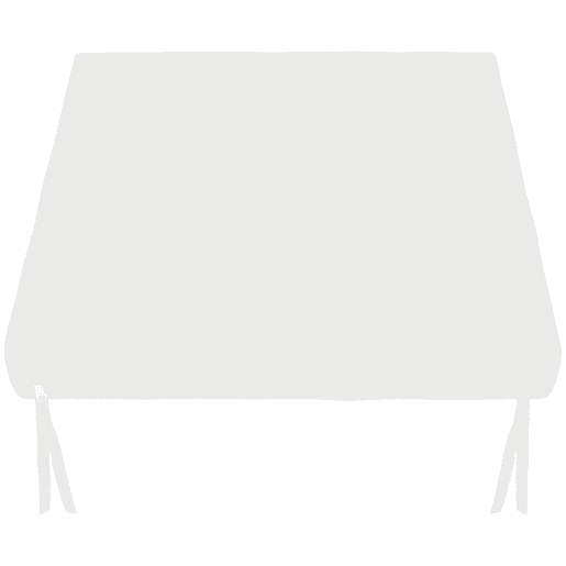 Outsunny Conjunto de Almofadas para Cadeiras de Jantar 46x42x7 cm 6 Peças Almofadas para Cadeiras de Jardim com Capa Lavável e Laços, Impermeável e Anti-UV Creme
