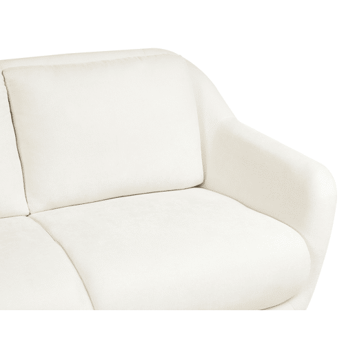 Beliani Sofá de 2 lugares Chenille EIBY Beliani Sofá de 2 lugares Chenille EIBY