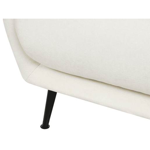 Beliani Sofá de 2 lugares Chenille EIBY Beliani Sofá de 2 lugares Chenille EIBY