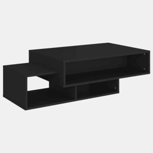 Mesa de Centro, Mesa baixa, 105x55x32 cm derivados de madeira preto