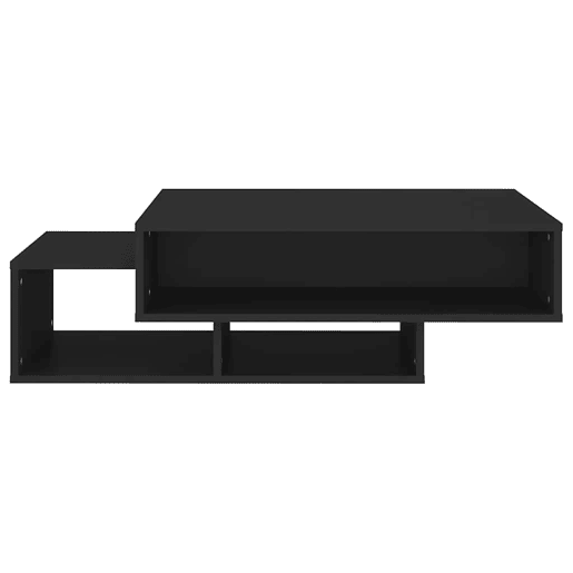Mesa de Centro, Mesa baixa, 105x55x32 cm derivados de madeira preto
