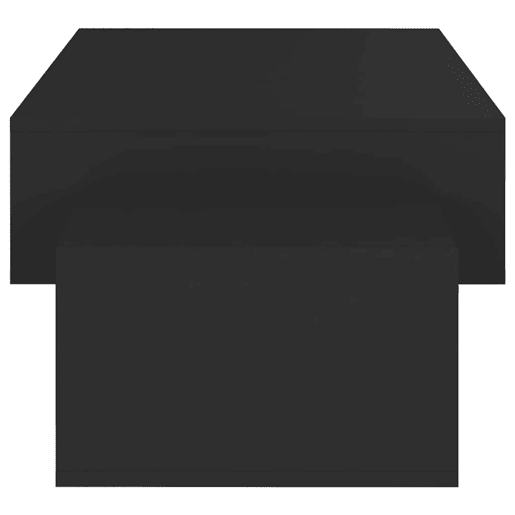 Mesa de Centro, Mesa baixa, 105x55x32 cm derivados de madeira preto