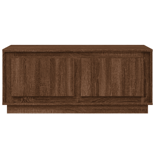 Mesa de Centro, Mesa baixa, 102x50x44 cm derivados madeira carvalho castanho