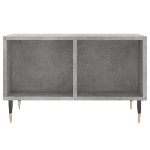 Mesa de Centro, Mesa baixa, 60x50x36,5 cm derivados de madeira cinza cimento