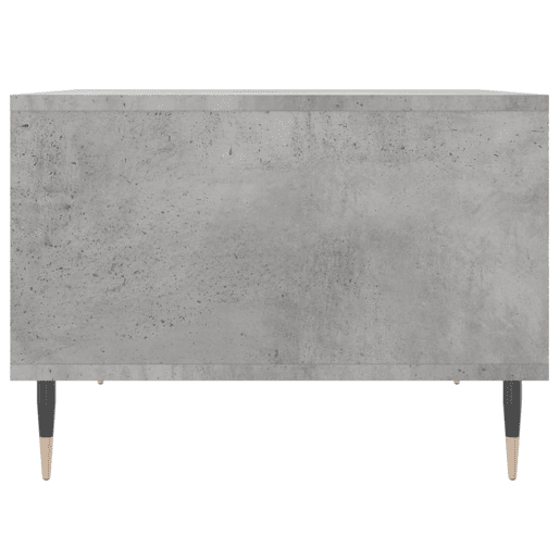 Mesa de Centro, Mesa baixa, 60x50x36,5 cm derivados de madeira cinza cimento