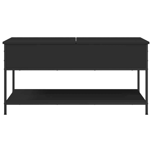 Mesa de Centro, Mesa baixa, 100x50x50 cm derivados de madeirametal preto