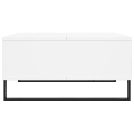 Mesa de Centro, Mesa baixa, 60x60x30 cm derivados de madeira branco