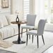 Conjunto de mesas y sillas de comedor 60x60 Conjunto de mesas y sillas de comedor 60x60 Gris