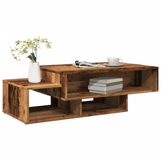 Mesa de Centro, Mesa baixa, 105x55x32 cm deriv. de madeira madeira velha