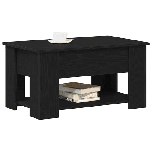 Mesa de Centro, Mesa baixa, Carvalho Preto 79 x 49 x 41 cm