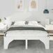 Estructura De Cama Doble Matrimonial Estructura De Cama Doble Matrimonial Blanco
