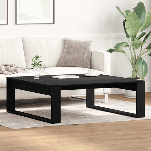 Mesa de Centro, Mesa baixa, Carvalho Preto 100 x 100 x 35 cm