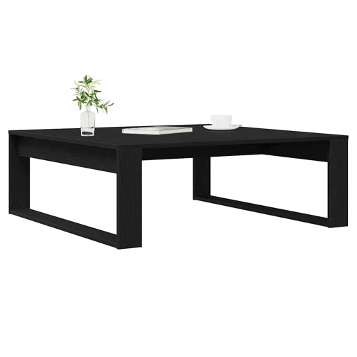 Mesa de Centro, Mesa baixa, Carvalho Preto 100 x 100 x 35 cm
