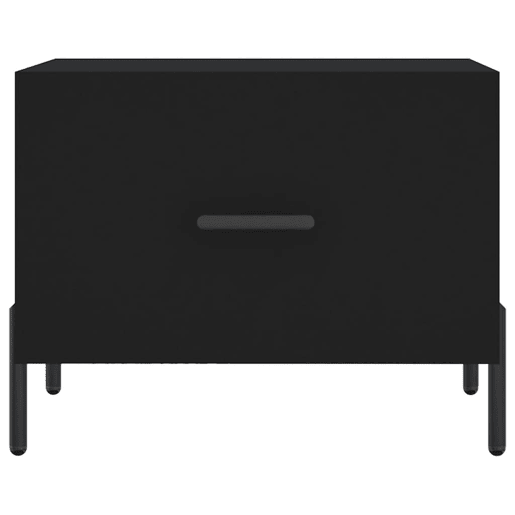 Mesa de Centro, Mesa baixa, 50x50x40 cm derivados de madeira preto
