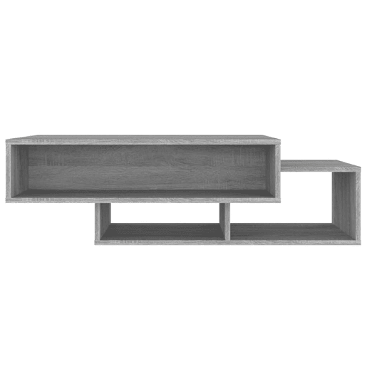 Mesa de Centro, Mesa baixa, 105x55x32cm derivados de madeira cinzento sonoma