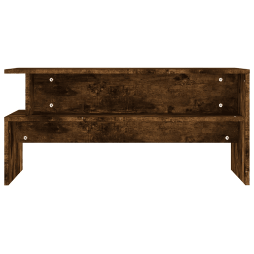 Mesa de Centro, Mesa baixa, 90x55x42,5cm derivados madeira carvalho fumado