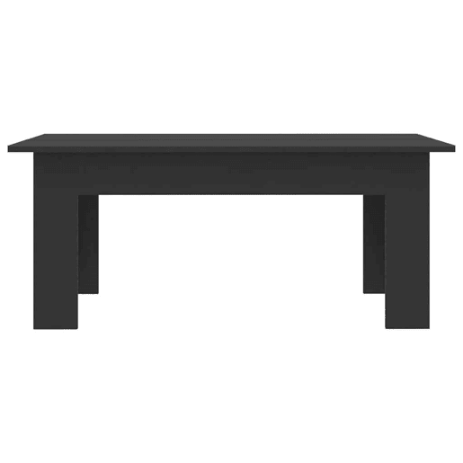 Mesa de Centro, Mesa baixa, 100x60x42 cm derivados de madeira preto