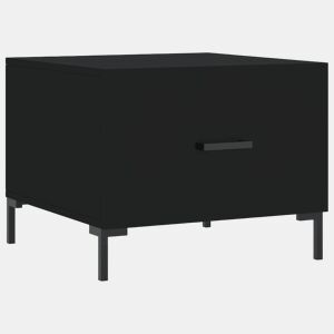 Mesa de Centro, Mesa baixa, 50x50x40 cm derivados de madeira preto