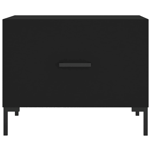 Mesa de Centro, Mesa baixa, 50x50x40 cm derivados de madeira preto