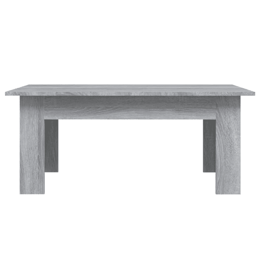 Mesa de Centro, Mesa baixa, 100x60x42cm derivados de madeira cinzento sonoma