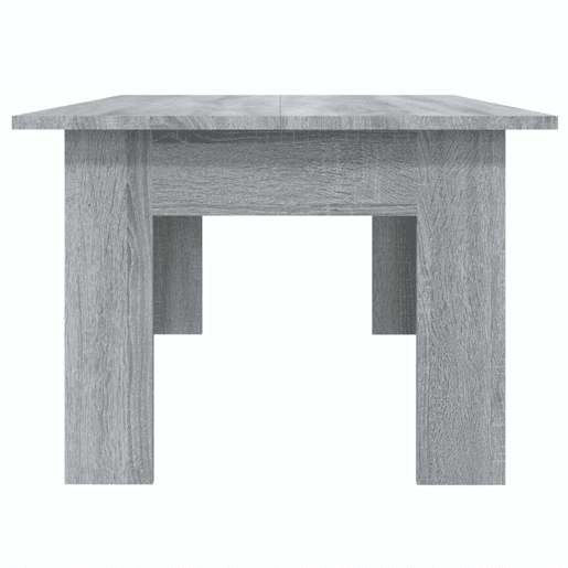 Mesa de Centro, Mesa baixa, 100x60x42cm derivados de madeira cinzento sonoma