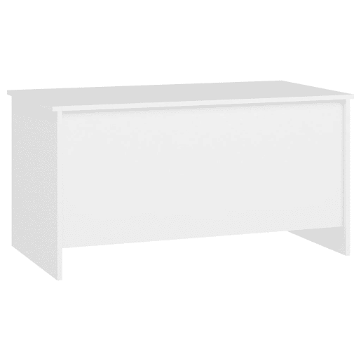 Mesa de Centro, Mesa baixa, 102x55,5x52,5 cm madeira processada branco