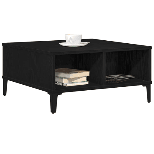 Mesa de Centro, Mesa baixa, Carvalho Preto 60 x 60 x 30 cm
