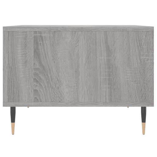 Mesa de Centro, Mesa baixa, 60x50x36,5 cm derivados de madeira cinza sonoma