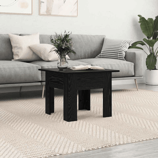 Mesa de Centro, Mesa baixa, Carvalho Preto 55 x 55 x 42 cm
