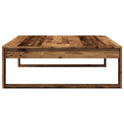 Mesa de Centro, Mesa baixa, 100x100x35 cm deriv. de madeira madeira velha