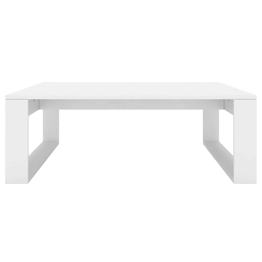 Mesa de Centro, Mesa baixa, 100x100x35 cm derivados de madeira branco