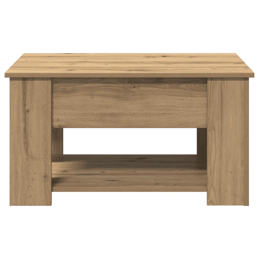Mesa de Centro, Mesa baixa, 79x49x41 cm derivados madeira carvalho artisiano