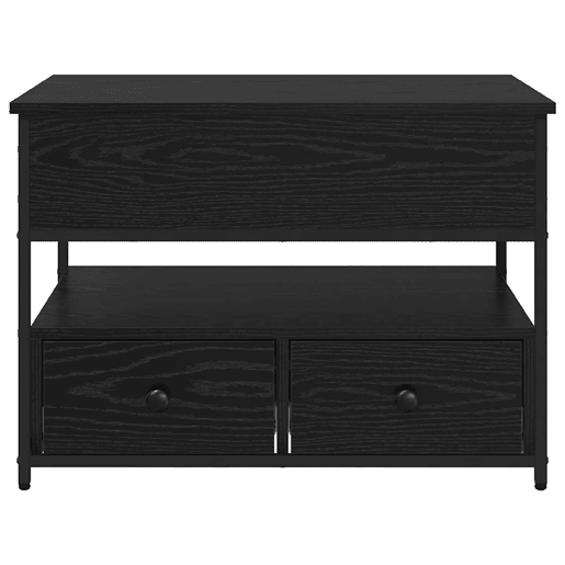 Mesa de Centro, Mesa baixa, com gaveta Carvalho Preto 70 x 50 x 54.5 cm
