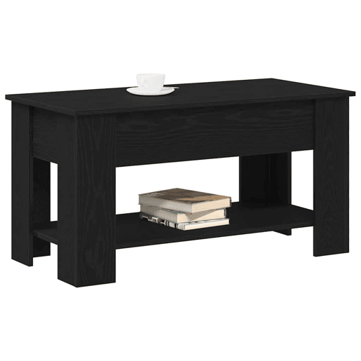 Mesa de Centro, Mesa baixa, Carvalho preto 101 x 49 x 52 cm