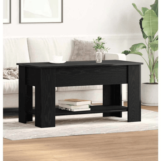 Mesa de Centro, Mesa baixa, Carvalho preto 101 x 49 x 52 cm