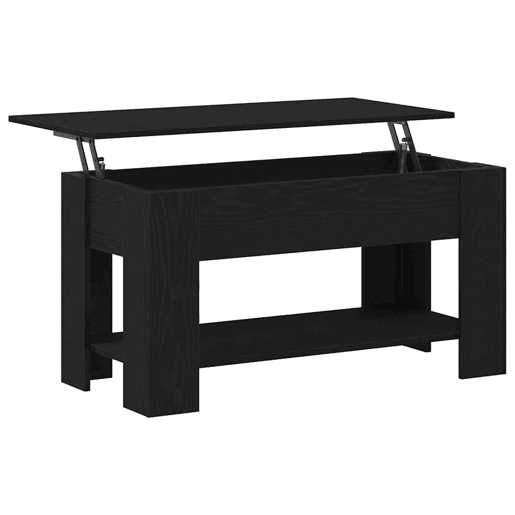 Mesa de Centro, Mesa baixa, Carvalho preto 101 x 49 x 52 cm