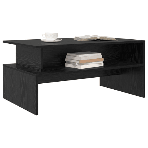 Mesa de Centro, Mesa baixa, Carvalho Preto 90 x 55 x 42,5 cm