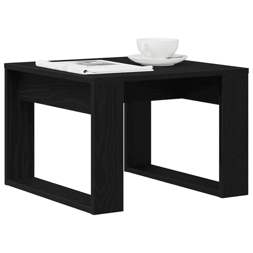 Mesa de Centro, Mesa baixa, Carvalho Preto 50 x 50 x 35 cm