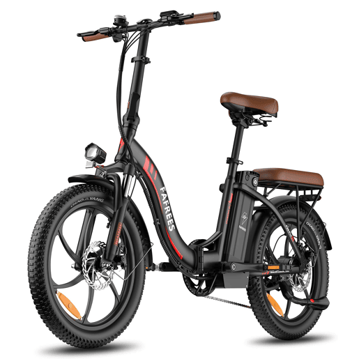 Bicicleta Elétrica FAFREES F20 Pro - Motor 250W Bateria 36V20Ah Pneus De 20u201D Travões A Disco Mecânicos - Preto