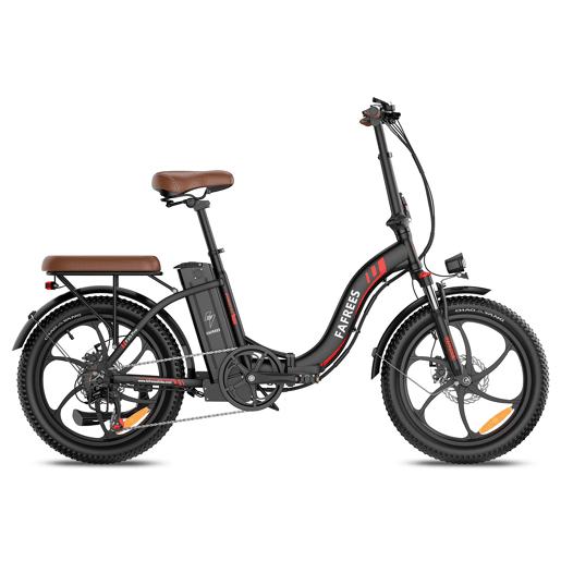 Bicicleta Elétrica FAFREES F20 Pro - Motor 250W Bateria 36V20Ah Pneus De 20u201D Travões A Disco Mecânicos - Preto