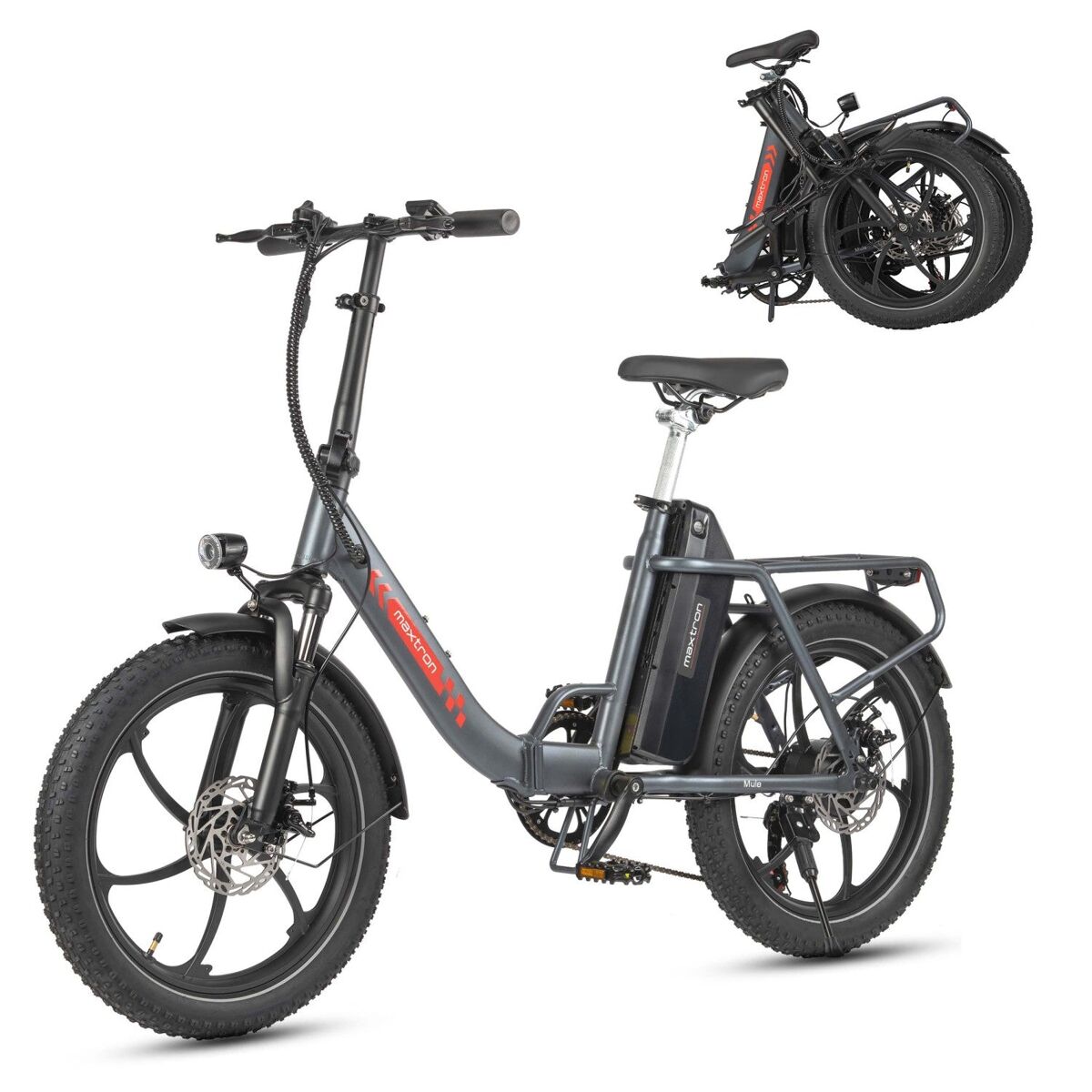 Bicicleta Eléctrica MAXTURN MULE - Motor 250W