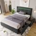 Camas individuales 100x208 Camas individuales 100x208 Gris